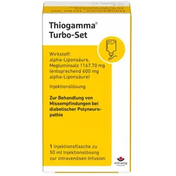 THIOGAMMA Turbo Set Pur Injektionsflaschen 50 ml Injektionsflaschen