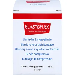 Elastoflex-Langzugbinde 8cmx5M Ged. Natur 1 ST
