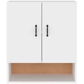 vidaXL Wandschrank Weiß 60x31x70 cm Holzwerkstoff