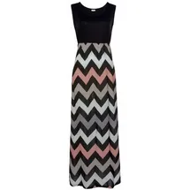 LASCANA Maxikleid Mehrfarbig 34