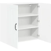 vidaXL Küchenschrank mit Regal 80 x 31 x 80 cm Weiß