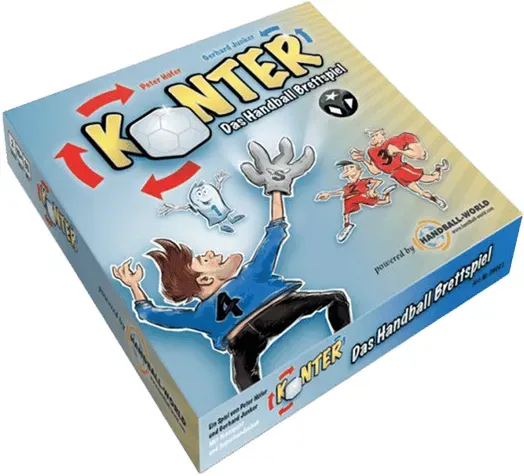 handball-world.com Konter - Das Handball Brettspiel Accessoire Weiss F111
