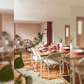 SELTMANN WEIDEN Liberty Pure Colors Teeservice 18-tlg. Flamingo Red