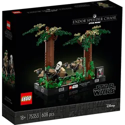LEGO Star Wars 75353 Verfolgungsjagd auf Endor Diorama