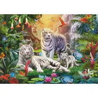 Ravensburger 12000886 - Familie der Weißen Tiger