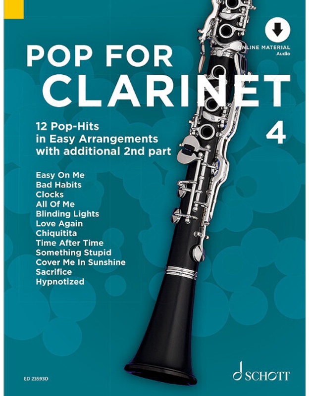 Pop For Clarinet 4, Geheftet