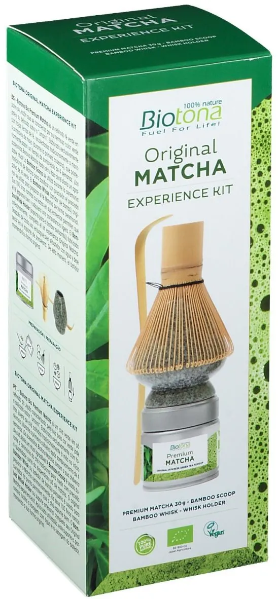 Biotona Original Matcha Experience Kit Grau & Grün