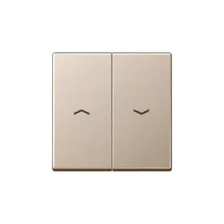 JUNG A 595 P CH, Champagner, 509 VU, 539 VU