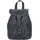 The Skandinavian Brand Mini Leder Rucksack schwarz