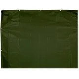 Relaxdays Abdeckplane 4 x 5 m Dunkelgrün