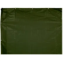 Relaxdays Abdeckplane 4 x 5 m Dunkelgrün