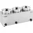 Royal Catering Bain Marie Rund Speisenwärmer Wasserbad Suppenstation Warmhalter 3 Behälter,