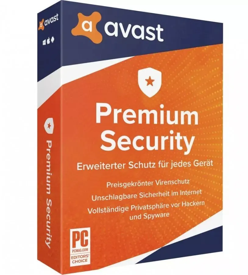 AVAST Premium Security 2025 1 PC 1 Jahr Internet Security Antivirus avast DE