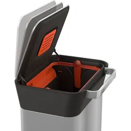 Joseph Joseph Titan 30L Trash Compactor Edelstahl,