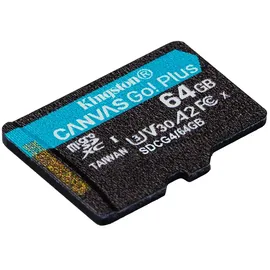 Kingston Canvas Go! Plus Gen4 64 GB mit Adapter