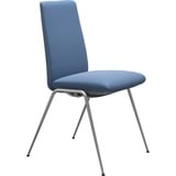 Stressless® Polsterstuhl Laurel, Low Back, Größe M, mit Beinen aus Stahl in Chrom matt grün