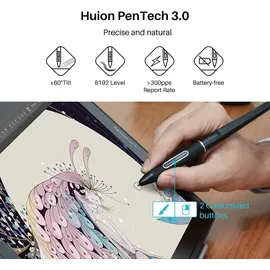 Huion Kamvas Pro 16 2.5K GRAFISK TABLET
