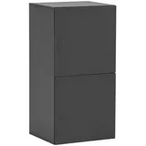 MÖBELPARTNER Locked Spind 45,4 x 40,7 x 92,6 cm anthrazit