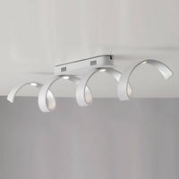ECO-Light LED-HELIX-PL4 BCO LED-HELIX-PL4 BCO LED-Deckenleuchte Helix in Weiß-Silber
