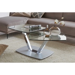 Eve Sarnico Couchtisch mit drehbaren Glasplatten