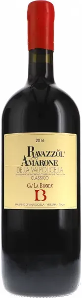 Ravazzol Amarone della Valpolicella Classico DOCG Ca ́ La Bionda MAGNUM 2016 BIO