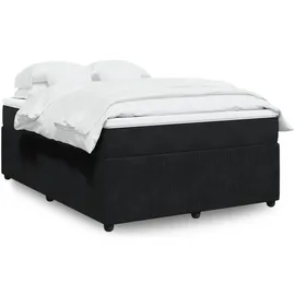vidaXL Boxspringbett 180 x 200 cm Schwarz