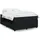 vidaXL Boxspringbett 180 x 200 cm Schwarz