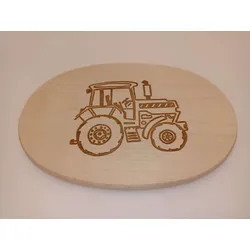 Frühstücksbrett Alter Traktor