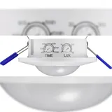 Renkforce RF-4216078 Einbau, Oberflächenmontage PIR-Bewegungsmelder 360 Relais Weiß IP20