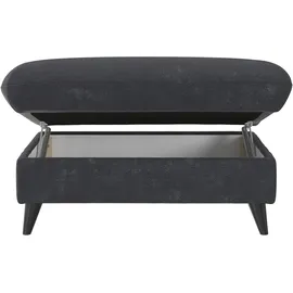 Cotta Stauraumhocker Pike Kunststoff 102 x 45 x 0 cm Schwarz