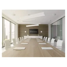 Pronomic CLS-540 WH High-End Gewebe Einbaulautsprecher (2-Wege Decken-Lautsprecher Box, 5,25"/133 mm Woofer, 0,75"/19 mm Tweeter, 40/80/160 Watt