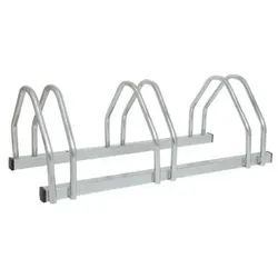 Fahrradständer für 3 Fahrräder, Tiefe 330 mm, für ein- und zweiseitiges Einstellen