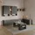 livinity® Eckkommode 80 x 50 x 40 cm Anthrazit