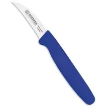 Giesser Tourniermesser Schälmesser 6 cm Blau