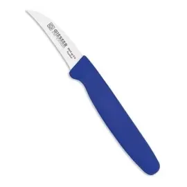 Giesser Tourniermesser Schälmesser 6 cm Blau