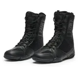 Leone1947 LEONE 1947 Unisex Stivaletti Boxe Professional Professionelle Box-Stiefel-CL102, Schwarz, 45
