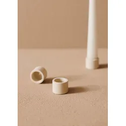 Metallbude Kerzenständer Noa Stahl Cashew