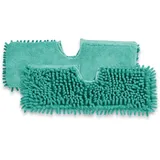 Clean Maxx Bodenwischer Ersatz-Wischtücher 2er Set türkis