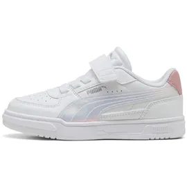 Puma Caven III Holo 2.0 Kinder Weiß/Rosy Outlook/Silber 33