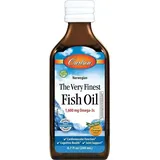 Carlson Labs The Very Finest Fish Oil, Natural Lemon - 200 ml Flasche, Zitrone