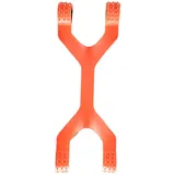 U/ D Skate Tricks Faster Anfänger Skateboard Trick Trainer Training Lernen Kickflip Fähigkeiten Übungszubehör (Orange), Einheitsgröße