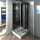 AcquaVapore D38-13R1 Komplettdusche 90 x 90 cm rechts Schwarz Sicherheitsglas D38-13R1