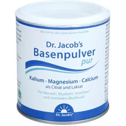 Dr.Jacob's Basenpulver pur Basen-Citrat-Laktat+Mineralstoffe
