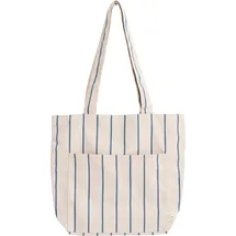 HAY Outdoor Market Einkaufstasche Beige/Blau