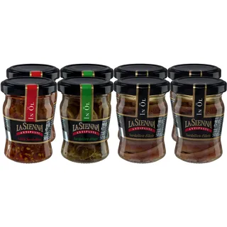 La Sienna Sardellen verschiedene Sorten 90 g, 8er Pack
