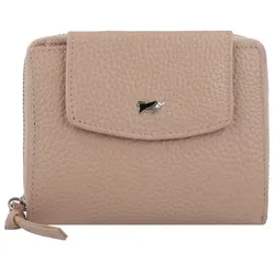 Braun Büffel Hanna Geldbörse RFID Schutz Leder 12 cm  beige