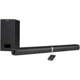 MEDION P61220 2in1 Convertible Bluetooth TV Soundbar mit Subwoofer (2.1 Soundbar, 2 x 30 Watt, 60 Watt Subwoofer, Wandmontage, NFC, HDMI ARC mit EC...