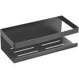 Schöner Wohnen Wandablage Meleto Gun-Metal Grey aus Edelstahl