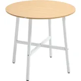 Homcom Esszimmertisch Esstisch Küchentisch für 4 Personen für Esszimmer, Küche,