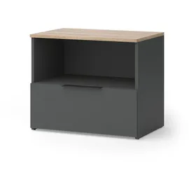 Vicco Kommode Wido 60 x 50 cm Anthrazit/Sonoma
